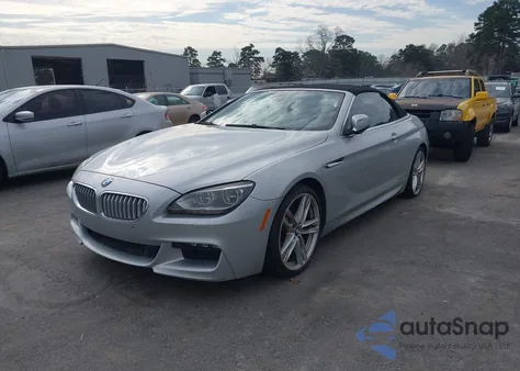 2012 BMW 650I z USA, uszkodzony, nr VIN WBALZ3C56CDL73159